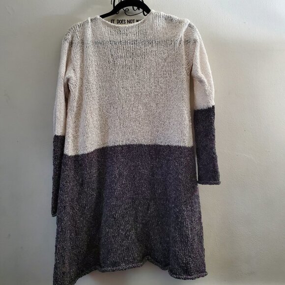 Amy Brill Abstract Pullover Knit Sweater Top ONE SIZE NEW - Picture 2 of 9